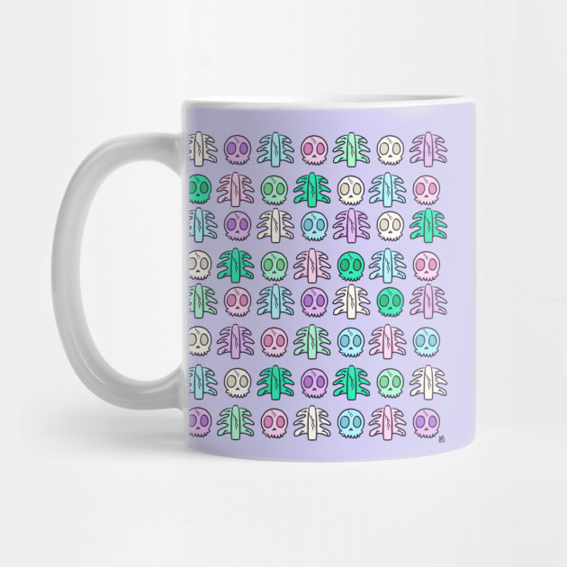 Cracked Pastel Bones